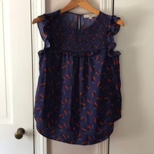 Ann Taylor Loft Sleeveless Shirt